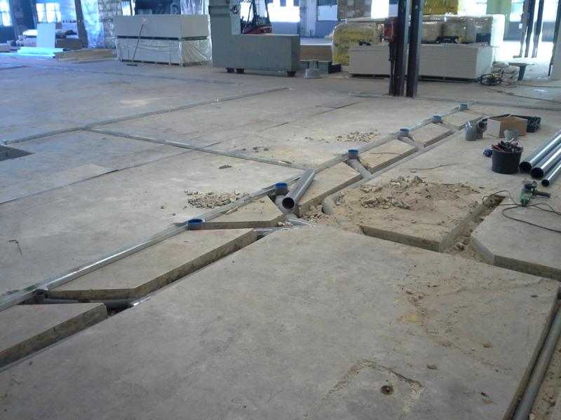 Zaagwerk tbv riolering